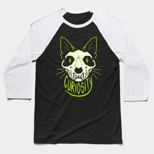A Cat Named Curiosity Baseball T-Shirt